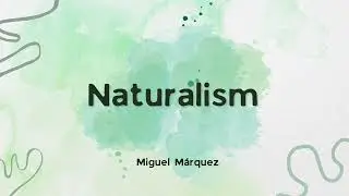 Literary movement (Naturalism)
