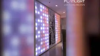 Modehaus Kaiser Freiburg: Interaktive Lichtinstallation I LICHT I PLANLIGHT GmbH