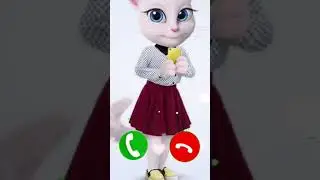 call Talking angela #funny #memes #relatable #talkingtom #comedy #cat #mytalkingangela2 #call