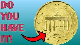 20 Euro Cent Coin 2002 The Golden Symbol of European Unity and Modern Currency