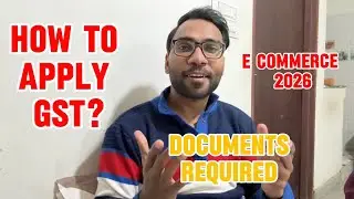 Day 11/365 How To apply for GST? #ecommerce 
