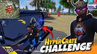HYPERCRATE GUN CHALLENGE 🤯 Solo VS Squad Rank 🔥 Last Me Kya Ho Gya 😭 - Neel Gaming