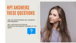 Human Performance Technology Benefits Instructional Design