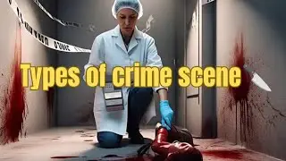 Types of Crime Scenes explained easily | Indoor, Outdoor, Mobile| #forensic #forensicscience #crime