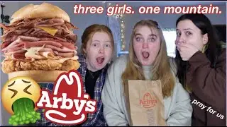 ARBY'S MEAT MOUNTAIN taste test and review!