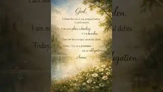 Morning Prayer for Healing the Wounds You Never Chose. This is Day 3 of the Morning Prayer series.
