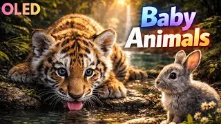 Baby Animals OLED Demo HDR 8K Ultra HD Dolby Vision&trade; 60fps