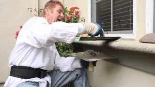 Repair stucco styrofoam molds
