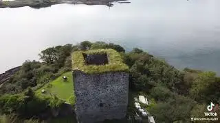 The beautiful Dunollie Castle