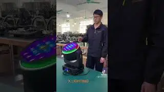 🔥🔥🔥How to test the led wash moving head light? 19x40W RGBW4IN1 LED wash zoom. #xlighting #movinghead
