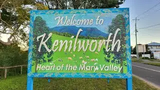 Kenilworth, Queensland, Australia - 4K Walking & Driving Tour with Ambient Sounds