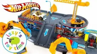 Cars  | Hot Wheels Toys and Fast Lane Construction Vehicles | Fun Toy Cars