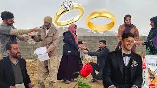 🎁 Surprise abroad + positive test! Arash and Setareh from a package to a positive wedding test sheet