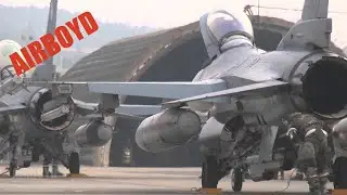 F-16s Arriving Osan AFB