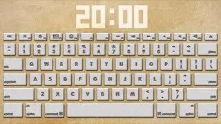20 Minute Timer for Writing Sprints - With 3sec Countdown