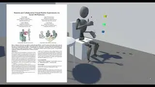 Remote and Collaborative Virtual Reality Experiments via Social VR Platforms