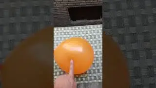 Exploding Water Balloons Drop! 💥 Blue Spotted, Orange & Twin Green Splash from Tall Building #Shorts