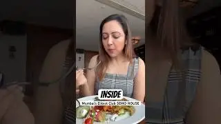 Brunch at celebrities favourite club in Mumbai 😎 Kaisa hai khana??? Find out #shorts