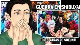 FANTÁSTICO! Guerra em Shibuya ( Jujutsu Kaisen ) @WLOficial #reaction #jujutsukaisen #shibuya
