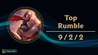 Lindarang Rumble Top vs Fiora Korean Challenger Replay Patch 13.20