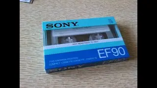 SONY EF 90 распаковка спустя 36 лет.