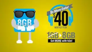 The New H2O Wireless Unlimited Monthly Plans