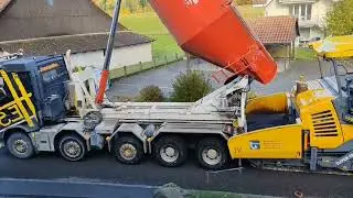 Baustelle Hardern 30 10 2025 Belagsarbeiten
