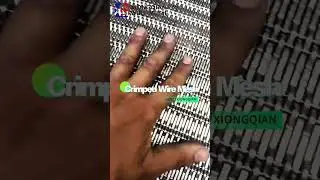 High Tensile steel&nbsp;Iron&nbsp;wire&nbsp;woven Quarry Rock square Hole&nbsp;crimped&nbsp;wire&nbsp;mining screen&nbsp;mesh #wiremesh