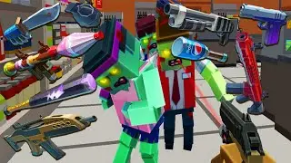 Pixel Combat Zombie Strike THE MOST POWERFUL WEAPONS Full Unlocked Android Gameplay Part 145