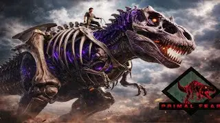Skeletonized Rex | ARK SURVIVAL PRIMAL FEAR LIVE | OP Dino | Hindi Gameplay #live #ark #gaming