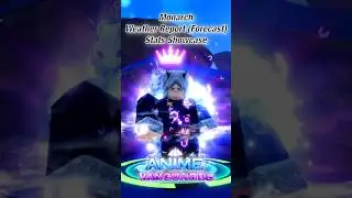 Monarch Weather Report Stats Showcase | Roblox | Anime Vanguards #roblox #animevanguards #showcase