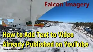 How to Add Text to Video Already Published on YouTube