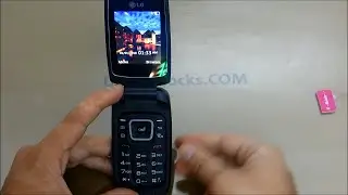 How To Unlock Cricket LG True B460 by Unlock Code.