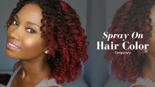 It's Lit || Temporary Red Spray Color
