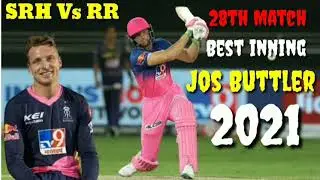 Jos buttler high score today match 124 Runs Only 64 Balls Best Inning video RR Vs SRH_Today
