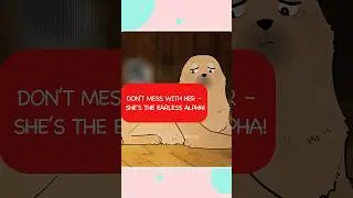 Don&rsquo;t Mess With Her &ndash; She&rsquo;s the Earless Alpha! #Shikentoons #dog #animation