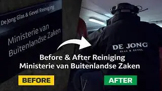 Hogedrukreiniging Parkeergarage Den Haag | Ministerie van Buitenlandse Zaken (Before & After)