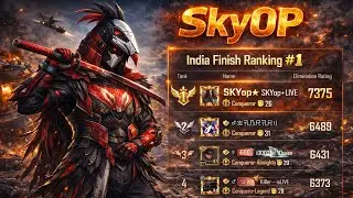 Solo #1 india finish rank 😎 | iPad Pro M5 Gameplay Bgmi Live 🔥 #madanop #skyop #bgmi #botsquad