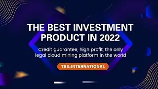 TRX INTERNATIONAL - 1000 TRX В ПОДАРОК ДОХОД 6 % В ДЕНЬ
