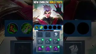 NEW CHOU BEST BUILD 2023 AND EMBLEM DAMAGE  By HAZA #shorts