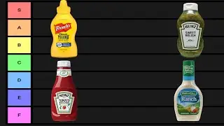 CONDIMENT TIER LIST