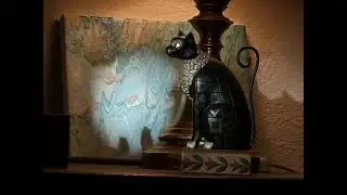 Paranormal Cat Statue Jumps Into the Unknown &ndash; Surreal Mystery Animation