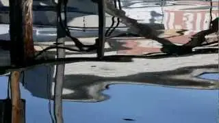 Reflecting on Cowichan Bay: Ocean water marina reflections. Video By Phil Ives