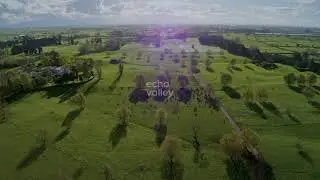Fly over of Dairy Farm