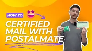 How to Process Certified Mail in PostalMate | Step-by-Step Tutorial