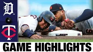 Najważniejsze momenty meczu Tigers kontra Twins (2.08.2022) | Najważniejsze momenty MLB