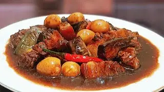 ‼️ Siguradong Taob ang Kaldero Mo!  Kapag Ganitong Luto sa Pork at Talong! 💯 Grabe ang Sarap!!
