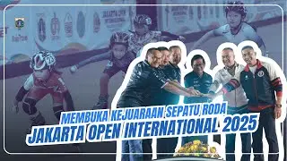 Membuka Kejuaraan Sepatu Roda Jakarta Open International 2025