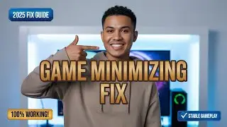 Исправление проблемы сворачивания игры на рабочий стол в Windows 11/10 (руководство 2025 г.)