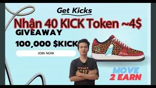 Hướng dẫn tham gia airdrop nhận 40 KICK token ~4$ mạng BSC